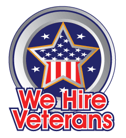 We Hire Veterans Logo Transparent