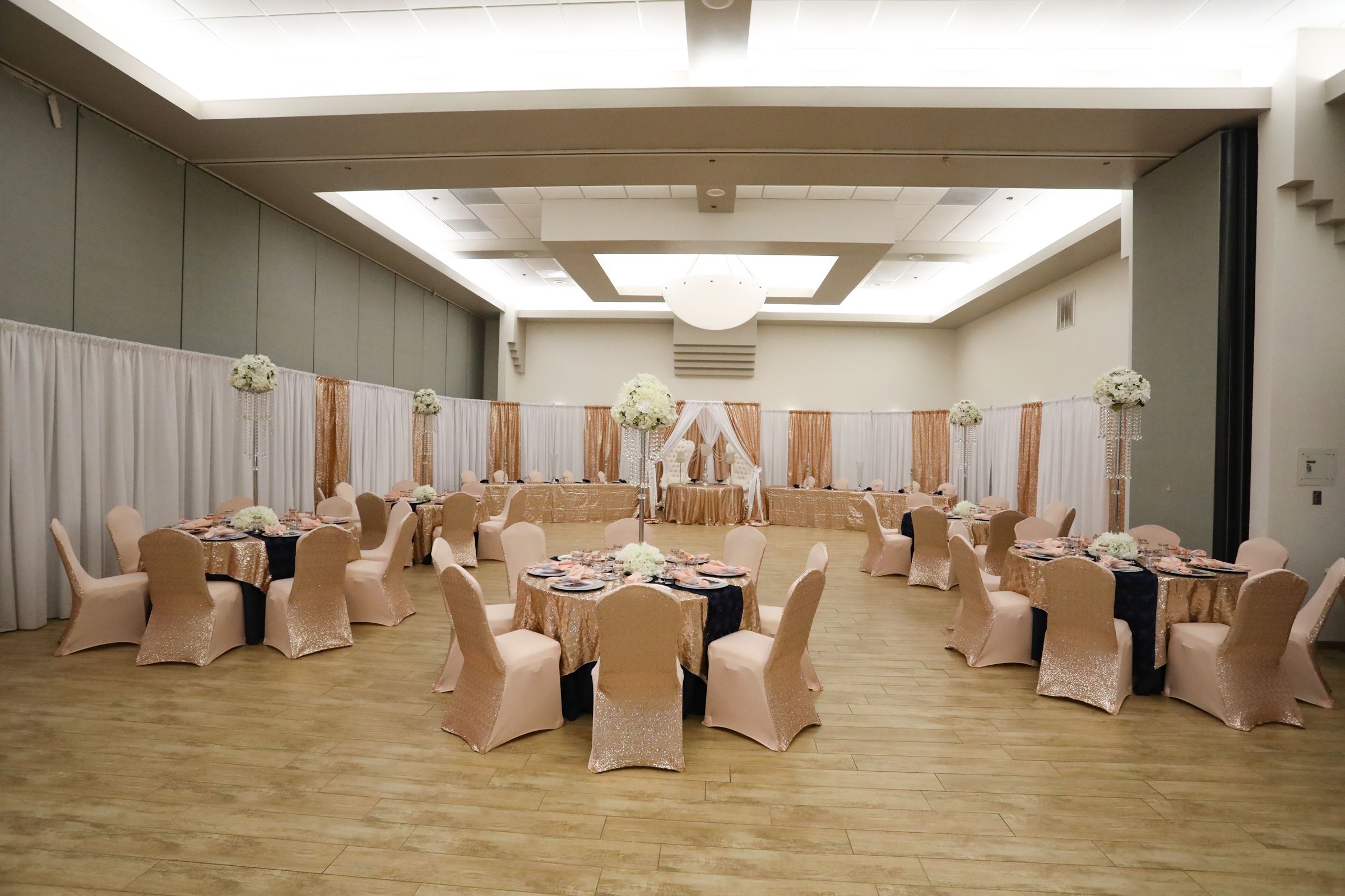 Auditorium set up for event